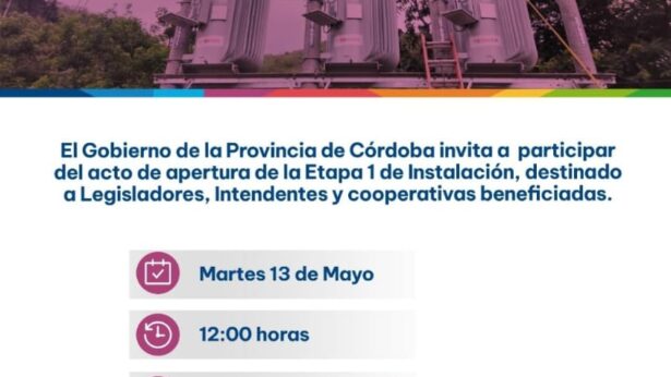 Nueva obra eléctrica en La Cumbrecita